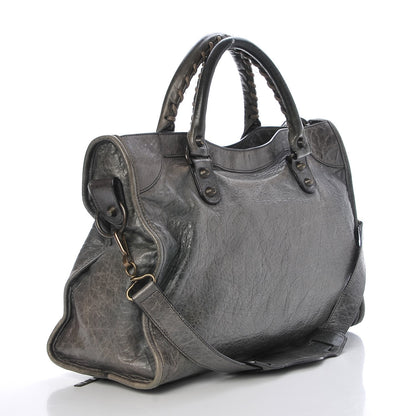 Balenciaga Agneau Classic Hardware City Anthracite 3 of 13