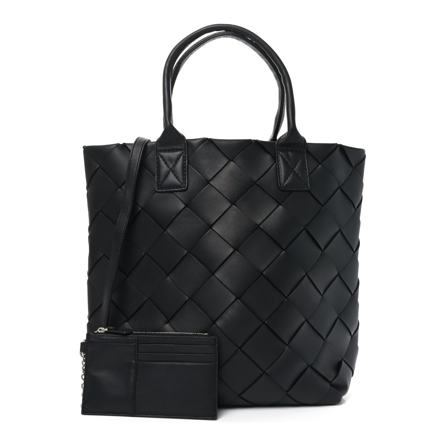 Bottega Veneta Nappa Maxi Cabat 30 Black 3 of 10