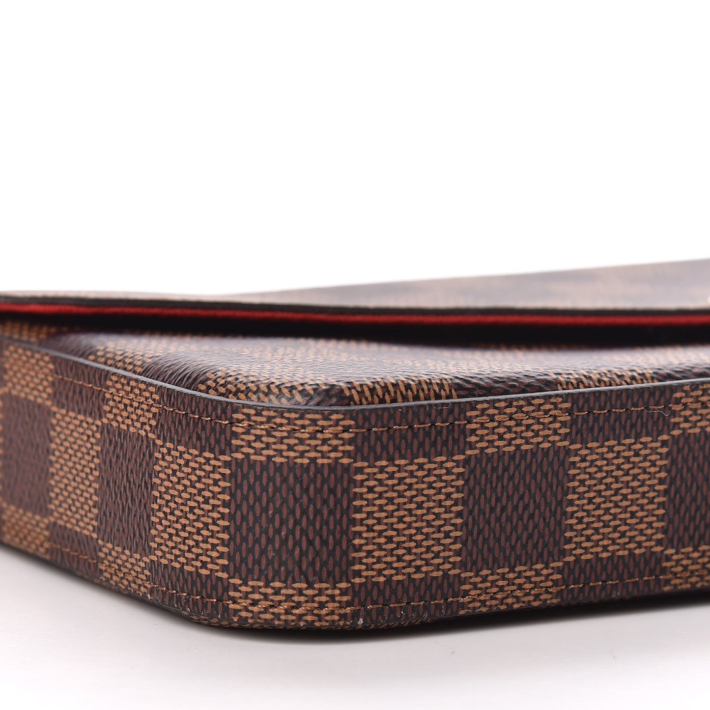 Damier Ebene Pochette Felicie Chain Wallet