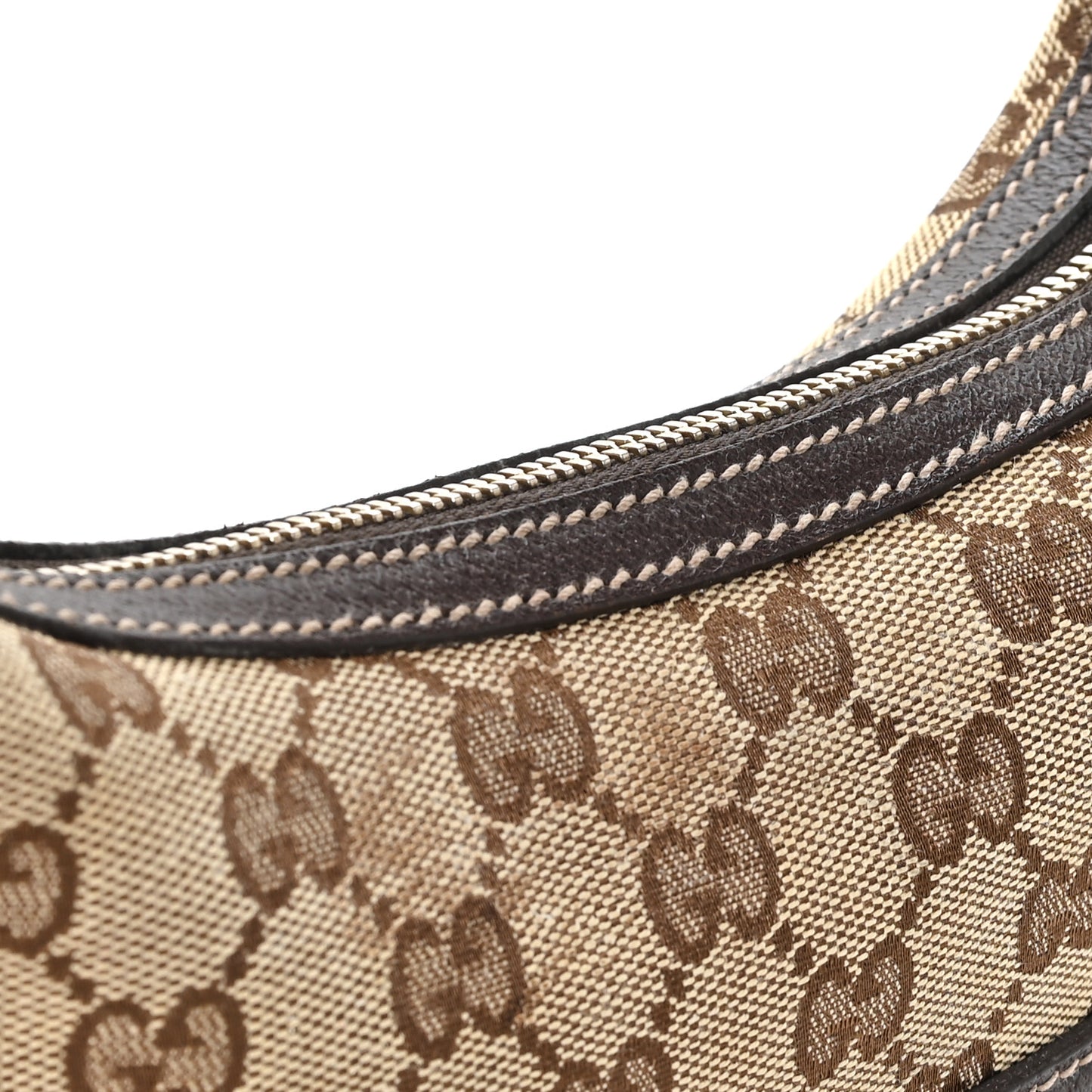 Monogram Bamboo Horsebit Amalfi Hobo Brown