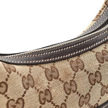 Gucci Monogram Bamboo Horsebit Amalfi Hobo Brown 11 of 11