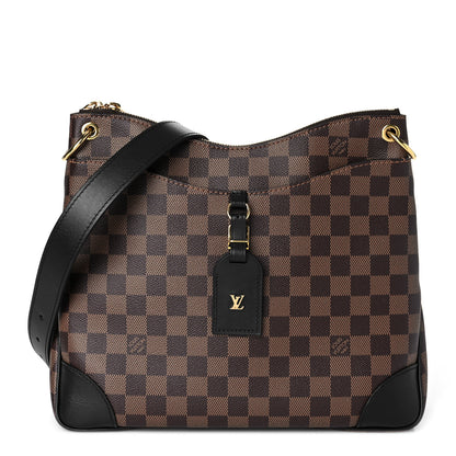 Louis Vuitton Damier Ebene Odeon MM Black 1 of 8