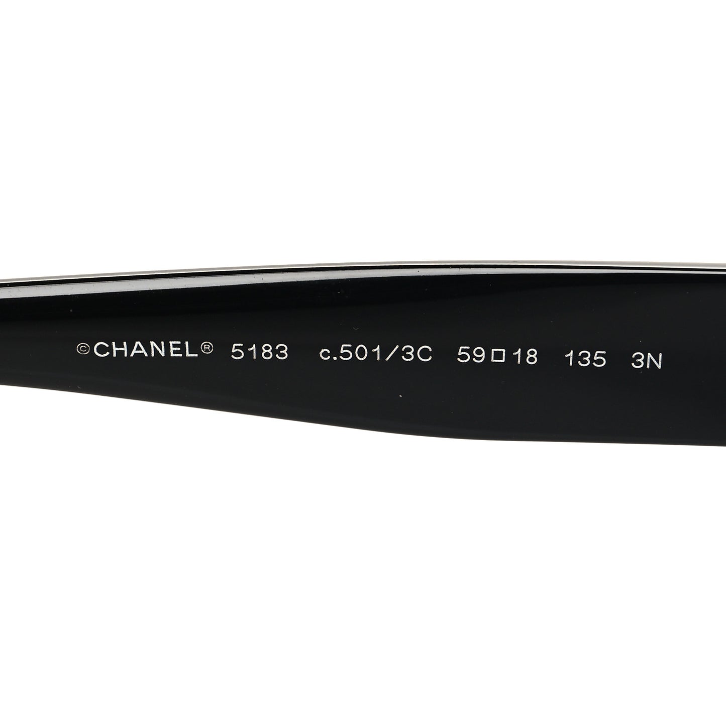 Acetate Polarized CC Sunglasses 5183 Black