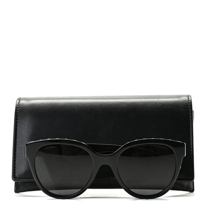 Chanel Acetate CC Butterfly Sunglasses 5414-A Black 7 of 7