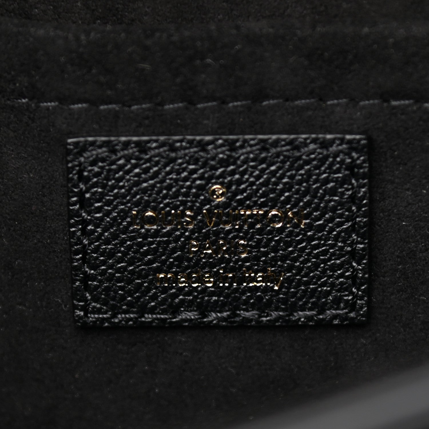 Louis Vuitton Calfskin Monogram Very Messenger Black 6 of 10