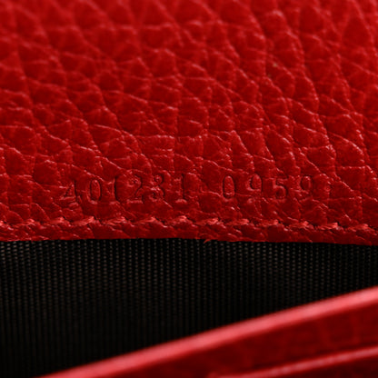 Gucci Calfskin Mini Dionysus Chain Wallet Hibiscus Red 7 of 12