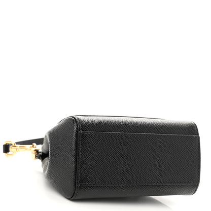 Dolce & Gabbana Dauphine Mini Miss Sicily Satchel Black 4 of 9