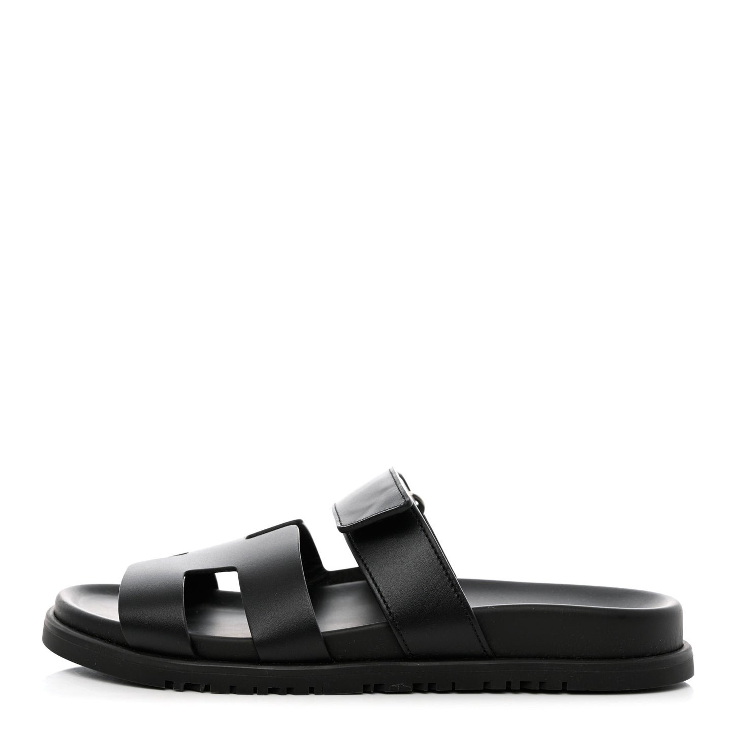 Calfskin Womens Chypre Sandals 38 Black