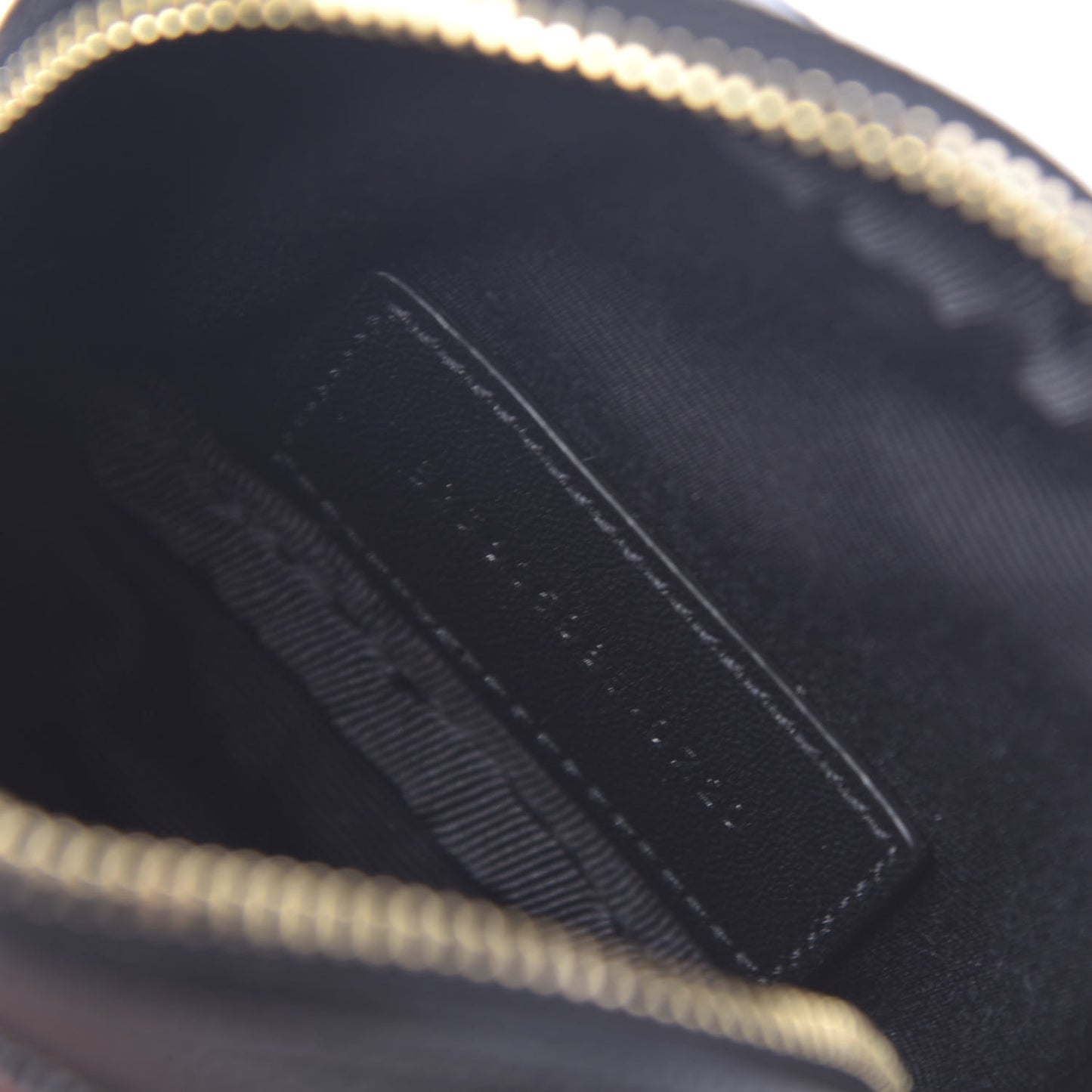 Grain De Poudre Matelasse Monogram Baby Lou Camera Bag Black