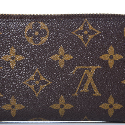 Louis Vuitton Monogram Clemence Wallet Fuchsia 7 of 9