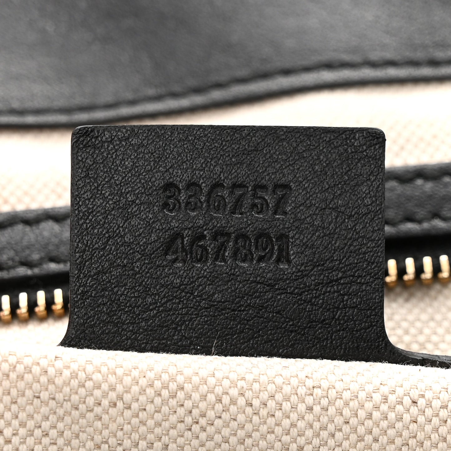 Guccissima Medium Emily Shoulder Bag Black