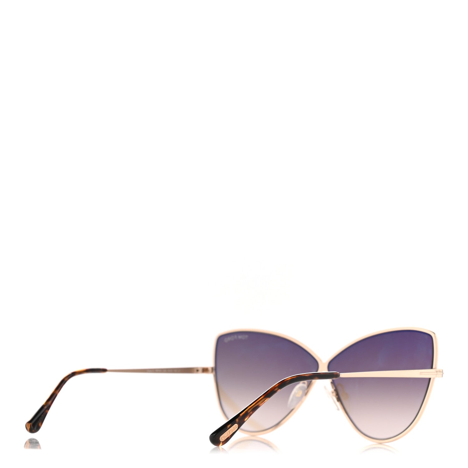 Tom Ford Elise 2 Sunglasses TF569 Gold 4 of 9