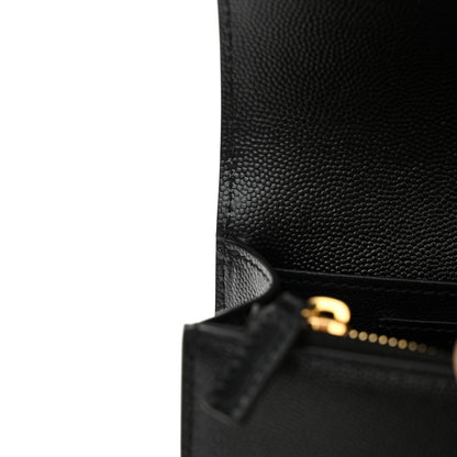Saint Laurent Grain De Poudre Monogram Kate Belt Bag Black 10 of 11