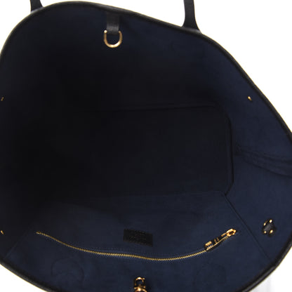 Louis Vuitton Empreinte Monogram Giant Neverfull MM Black 5 of 9