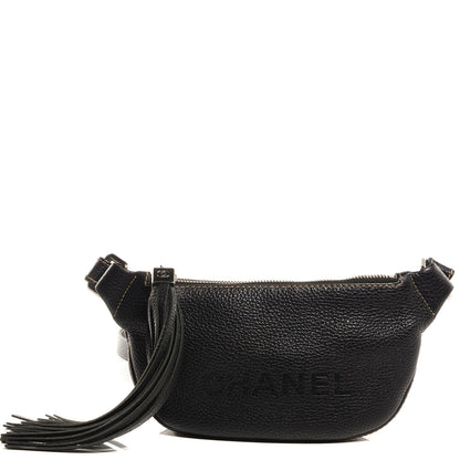 Chanel Leather Tassel Small Hobo Black 1 of 7