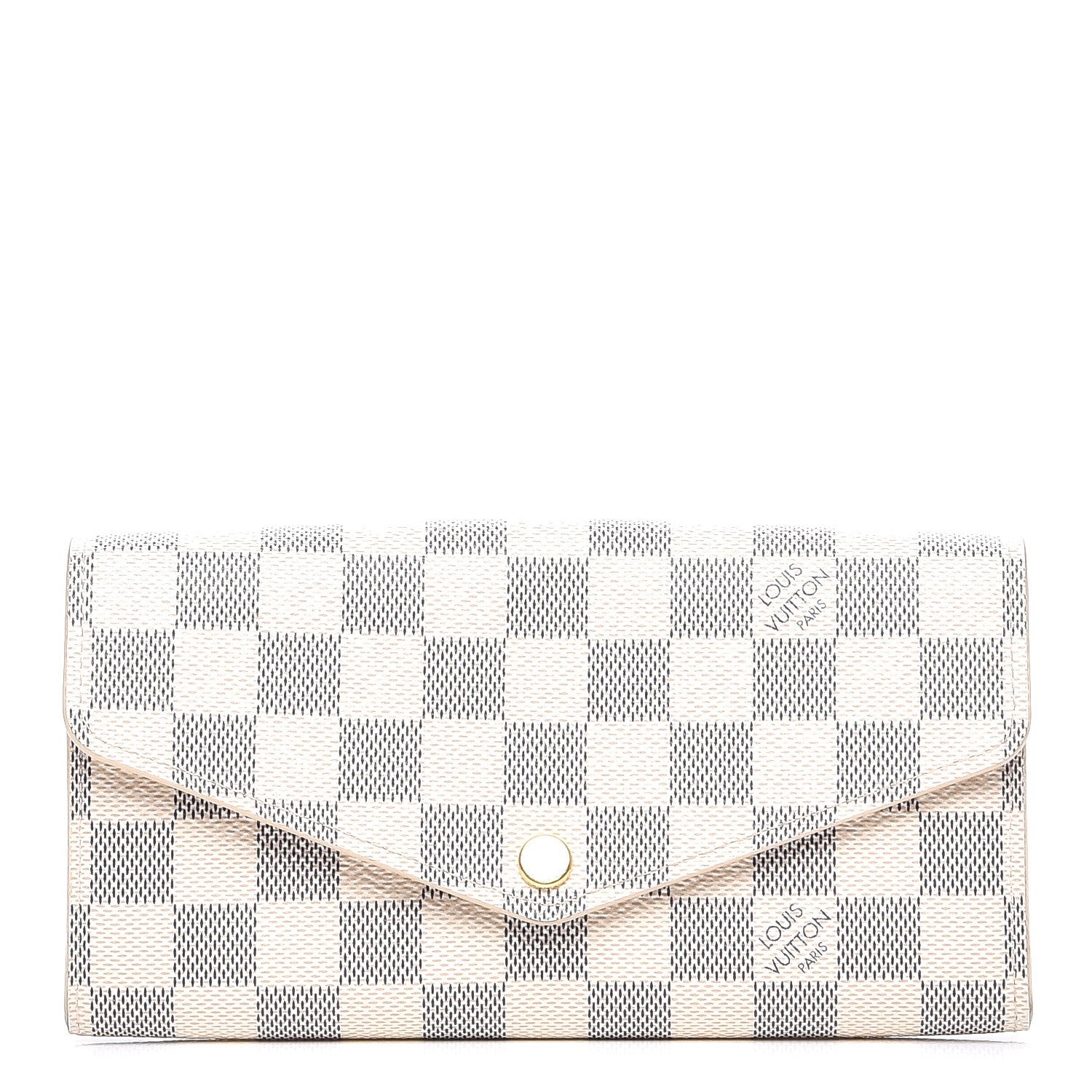 Louis Vuitton Damier Azur Sarah Wallet NM 1 of 8