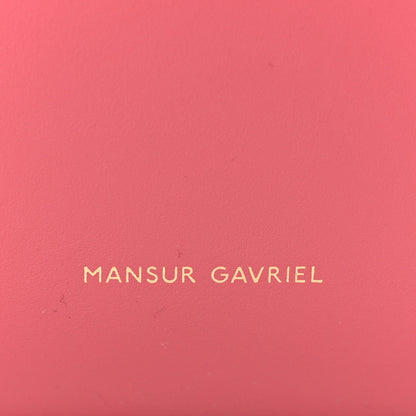 Mansur Gavriel Calfskin Mini Bucket Bag Blush 6 of 11