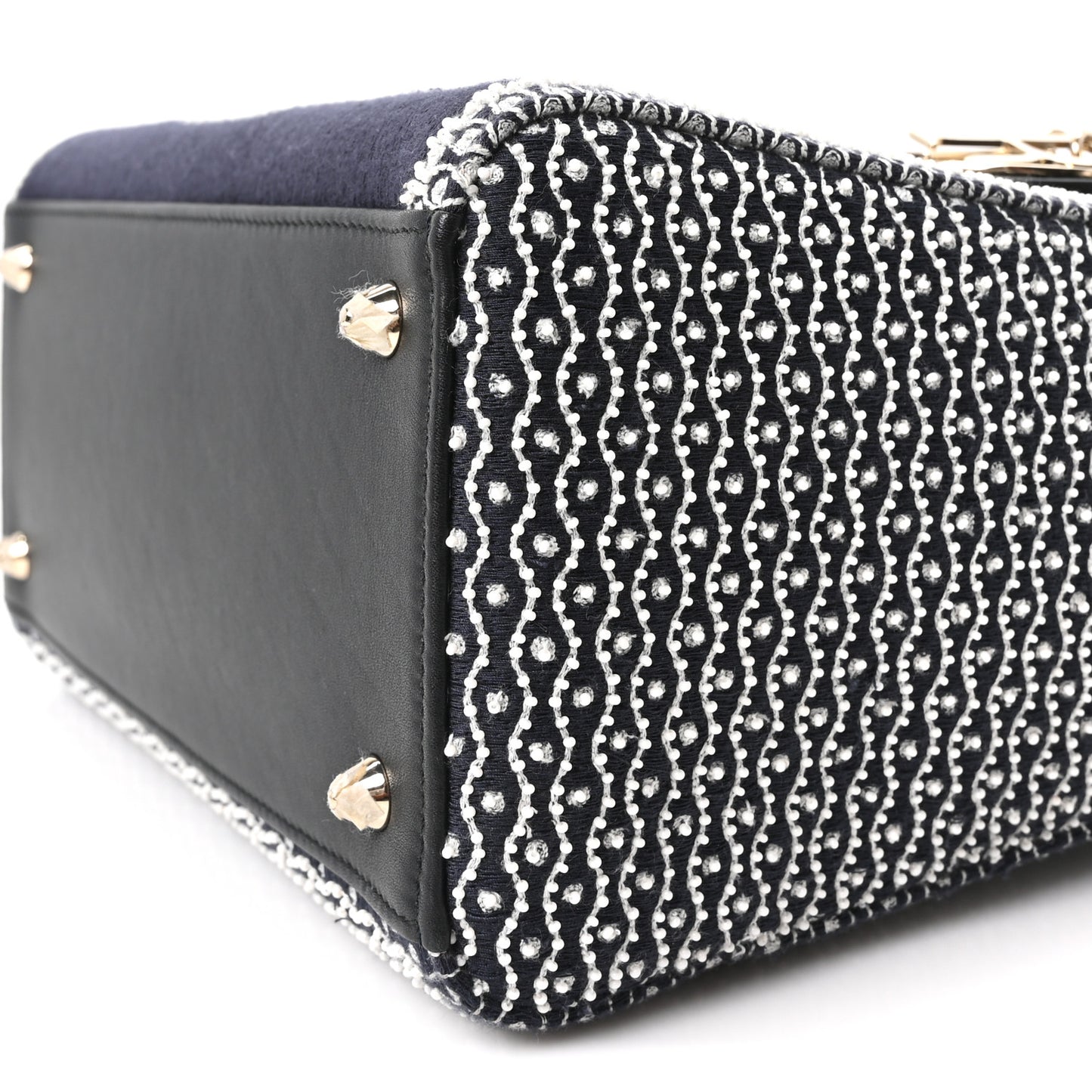 Embroidered L'Etoile Tarot Medium Lady Dior Blue Multicolor