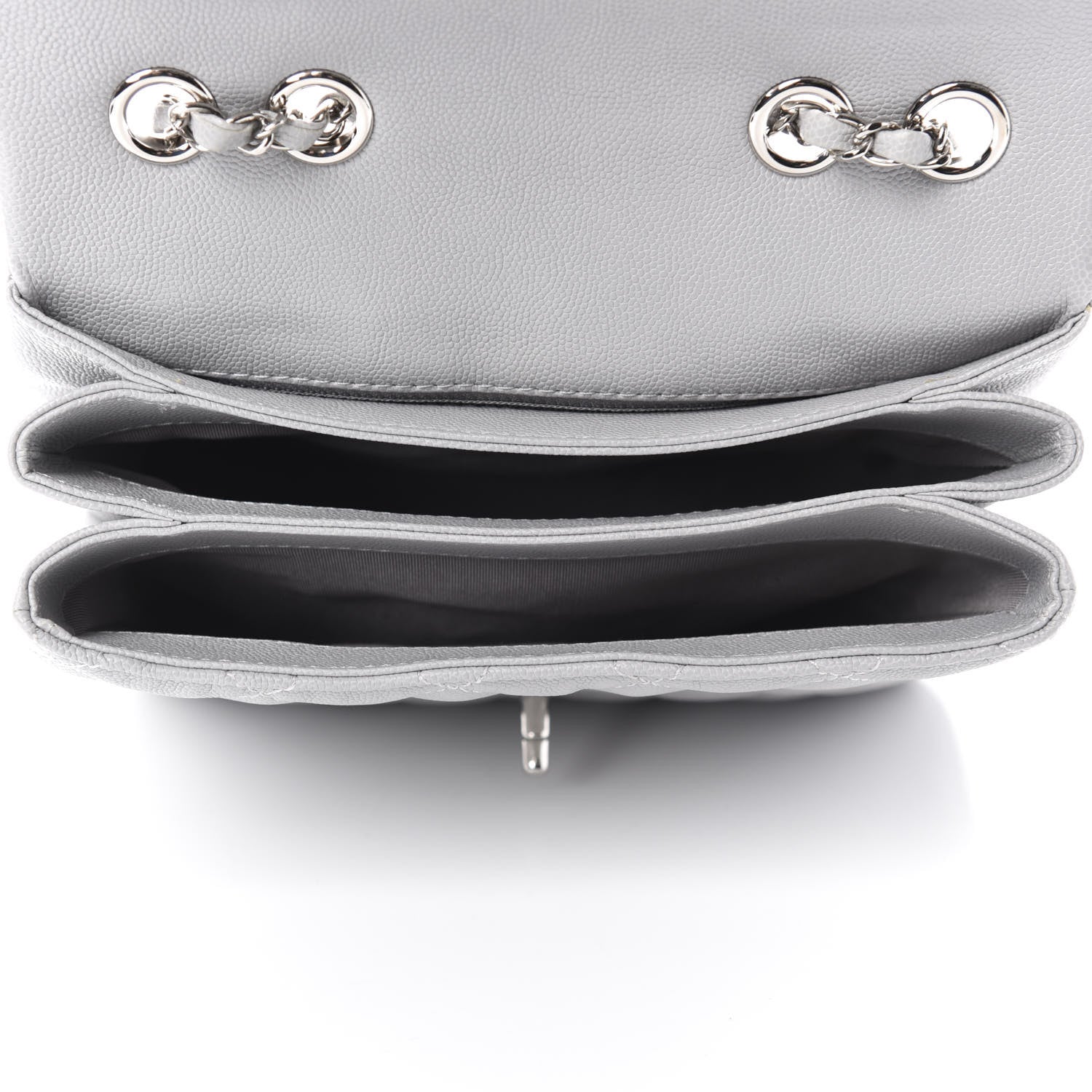 Chanel Caviar Quilted Medium Urban Companion Flap Grey 5 of 10