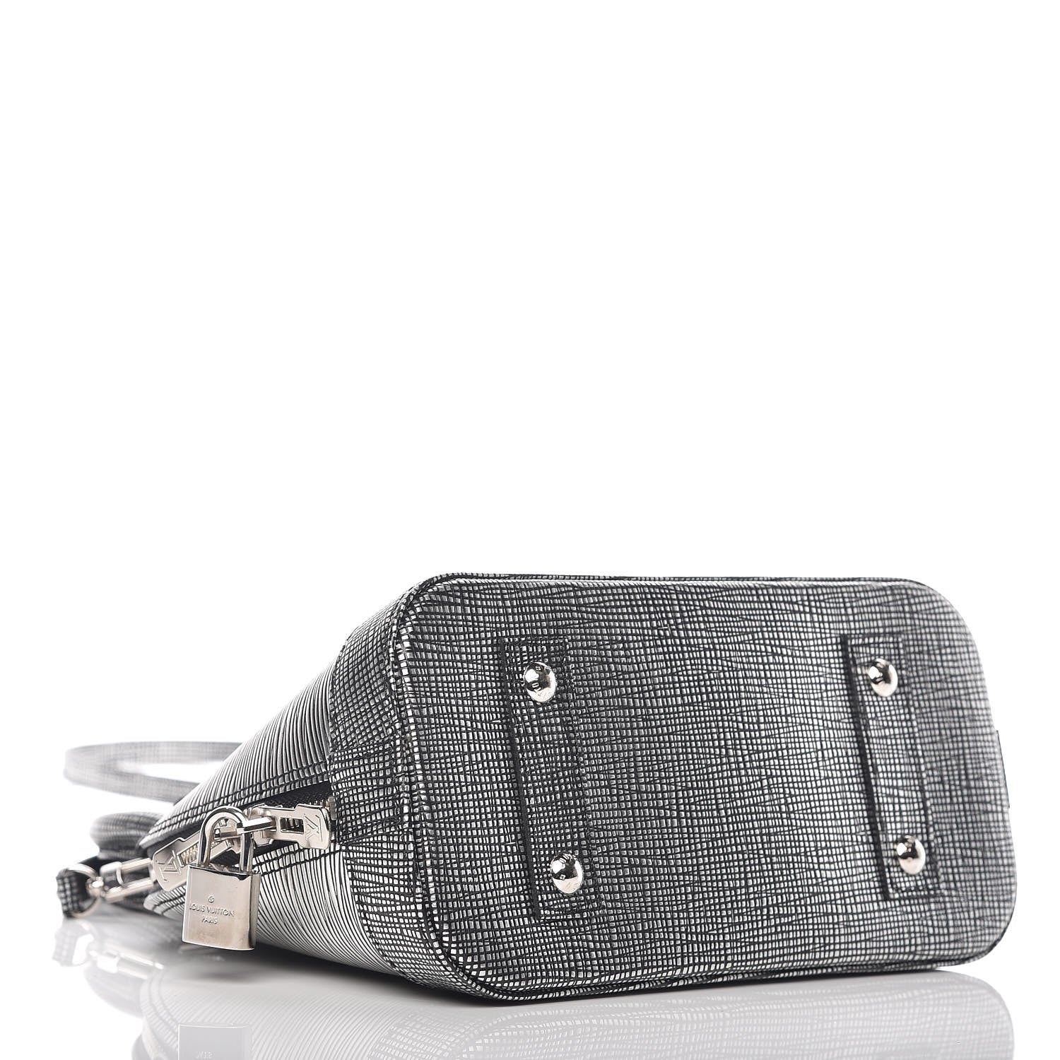 Louis Vuitton Epi Alma BB Platine 4 of 8