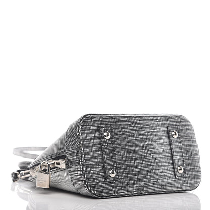Louis Vuitton Epi Alma BB Platine 4 of 8