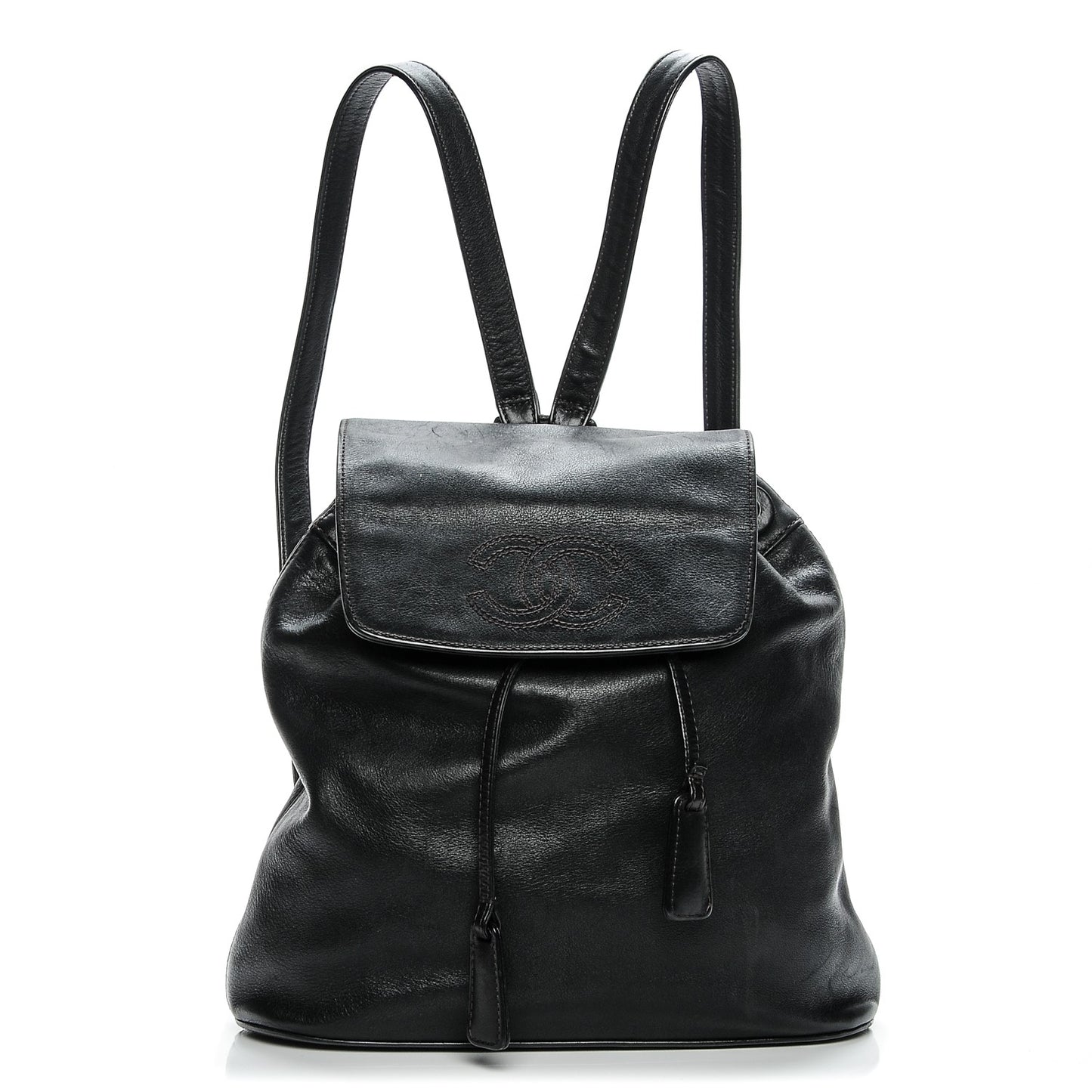 Lambskin CC Backpack Black