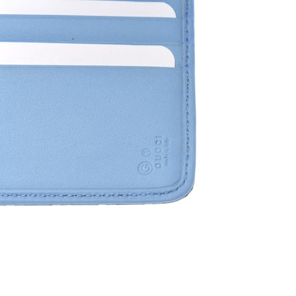 Gucci Soft Microguccissima Continental Zip Wallet Mineral Blue 8 of 12