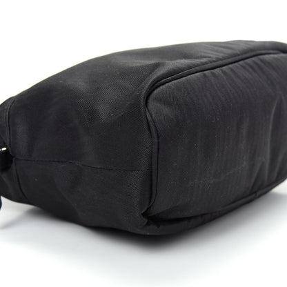 Hermes Cotton Canvas Bolide Travel Cosmetic Pouch Black 6 of 12