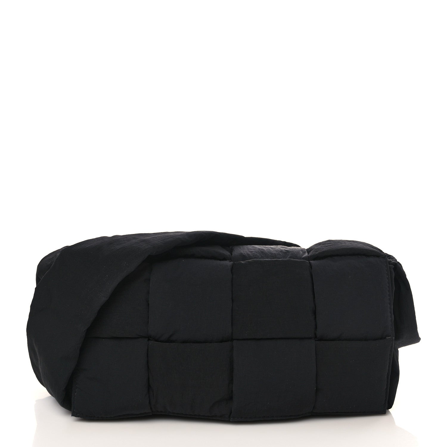 Bottega Veneta Nylon Intrecciato Padded Tech Cassette Bag Black 3 of 10