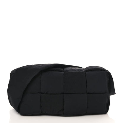 Bottega Veneta Nylon Intrecciato Padded Tech Cassette Bag Black 3 of 10