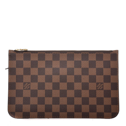 Louis Vuitton Damier Ebene Neverfull MM GM Pochette 1 of 9