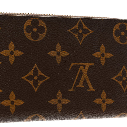Louis Vuitton Monogram Clemence Wallet Fuchsia 8 of 12