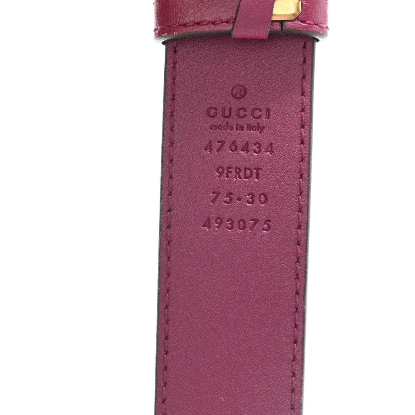 Velvet Matelasse GG Marmont Belt Bag 75 30 Fuchsia Violet Cyclamen