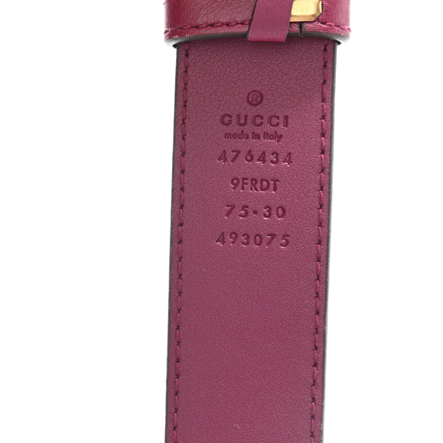 Gucci Velvet Matelasse GG Marmont Belt Bag 75 30 Fuchsia Violet Cyclamen 12 of 27