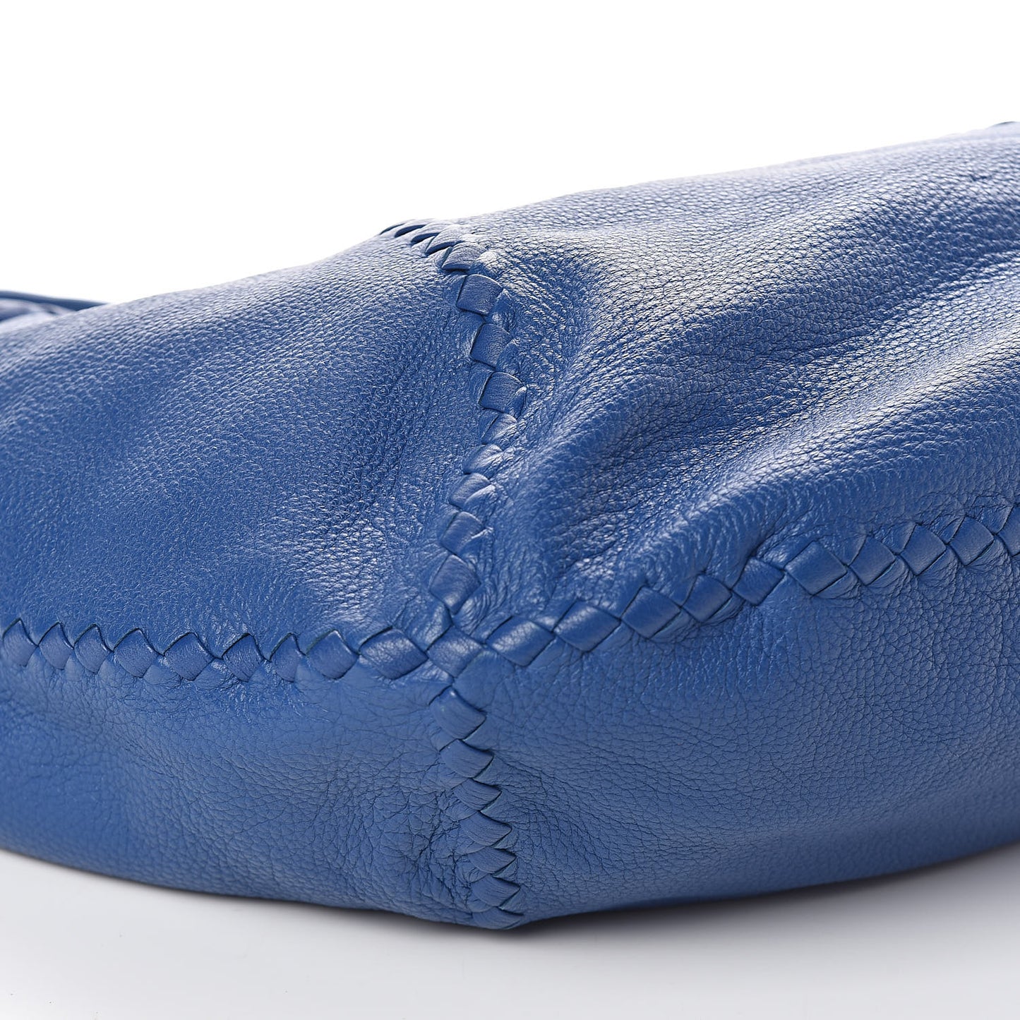 Cervo Deerskin Large Hobo Signal Blue