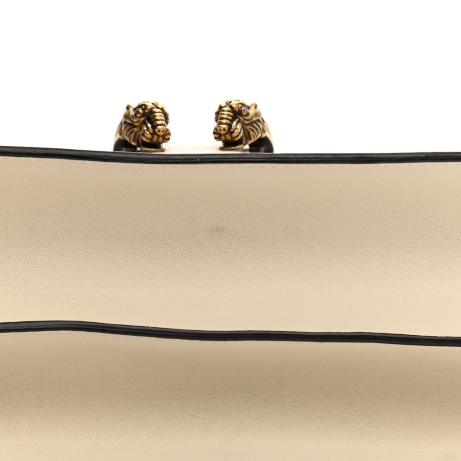 Gucci Calfskin Bamboo Web Medium Dionysus Top Handle Bag White Blue Hibiscus Red 14 of 16