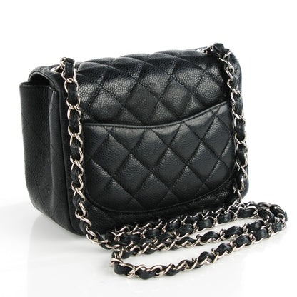 Chanel Caviar Quilted Mini Square Flap Black 3 of 8