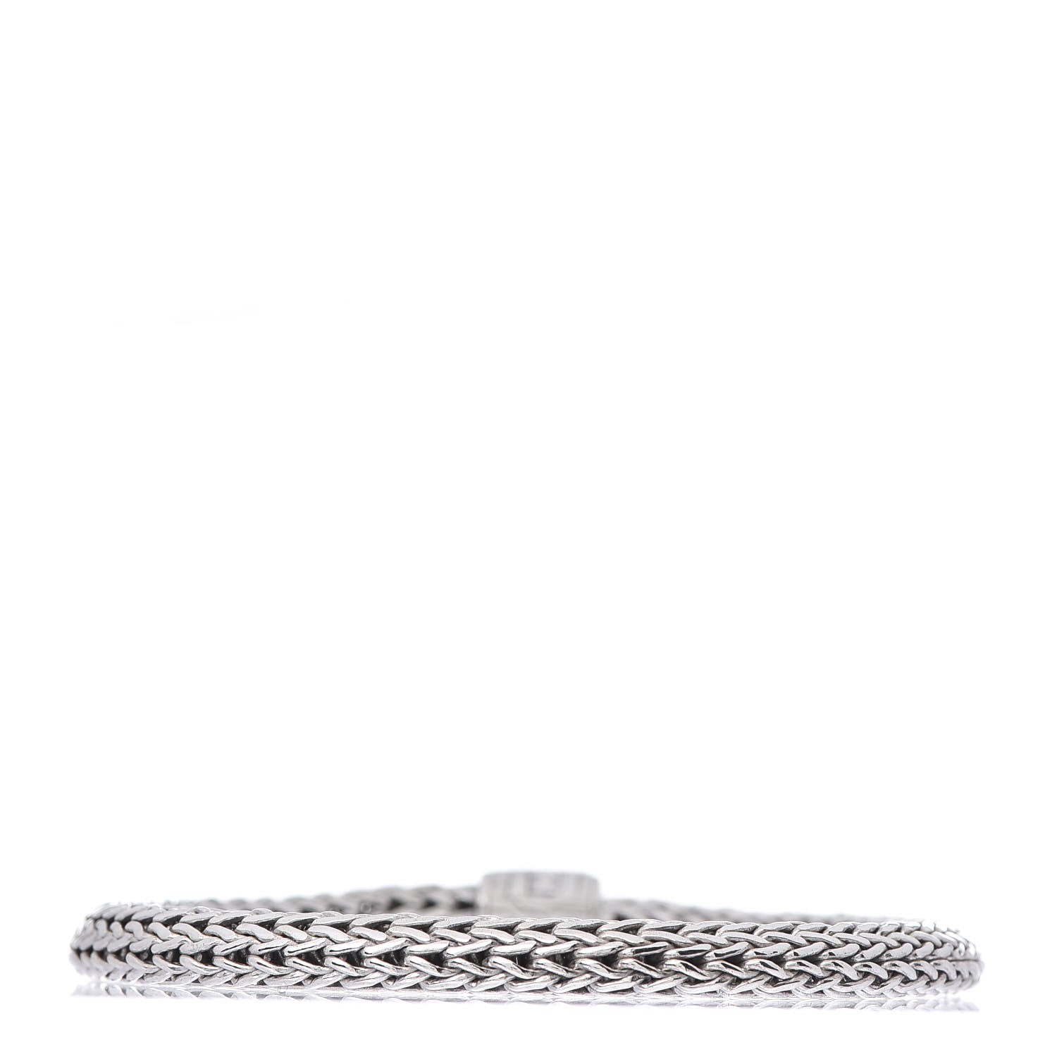 John Hardy Sterling Silver Diamond 6.5mm Classic Chain Bracelet 3 of 4