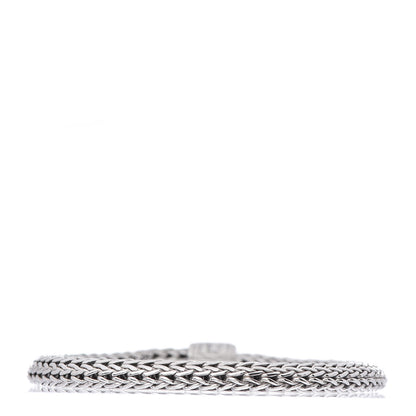 John Hardy Sterling Silver Diamond 6.5mm Classic Chain Bracelet 3 of 4