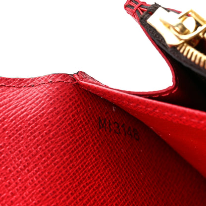 Louis Vuitton Damier Ebene Karakoram Sarah Wallet NM 8 of 12