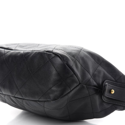Chanel Calfskin Quilted Daily Hobo Black 9 of 9