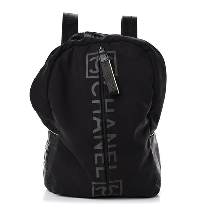 Chanel Nylon CC Backpack Black 1 of 17