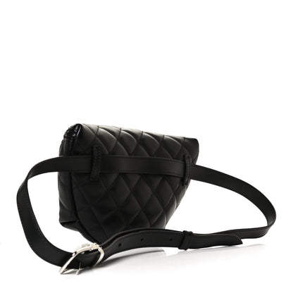 Chanel Lambskin Quilted Waist Belt Bag Black 3 of 12