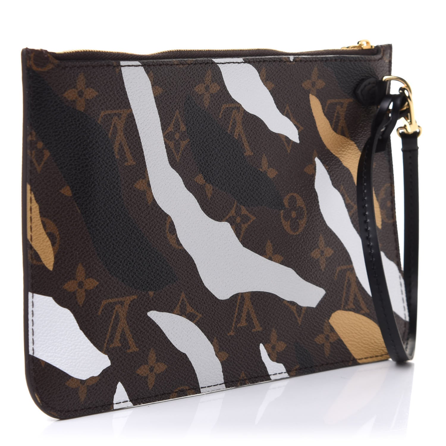 Louis Vuitton X LOL Monogram Neverfull MM GM Pochette Gold Silver 3 of 8