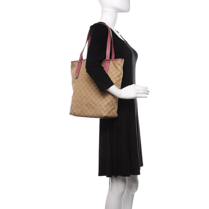 Gucci Monogram Charmy Shopper Tote Pink 2 of 13