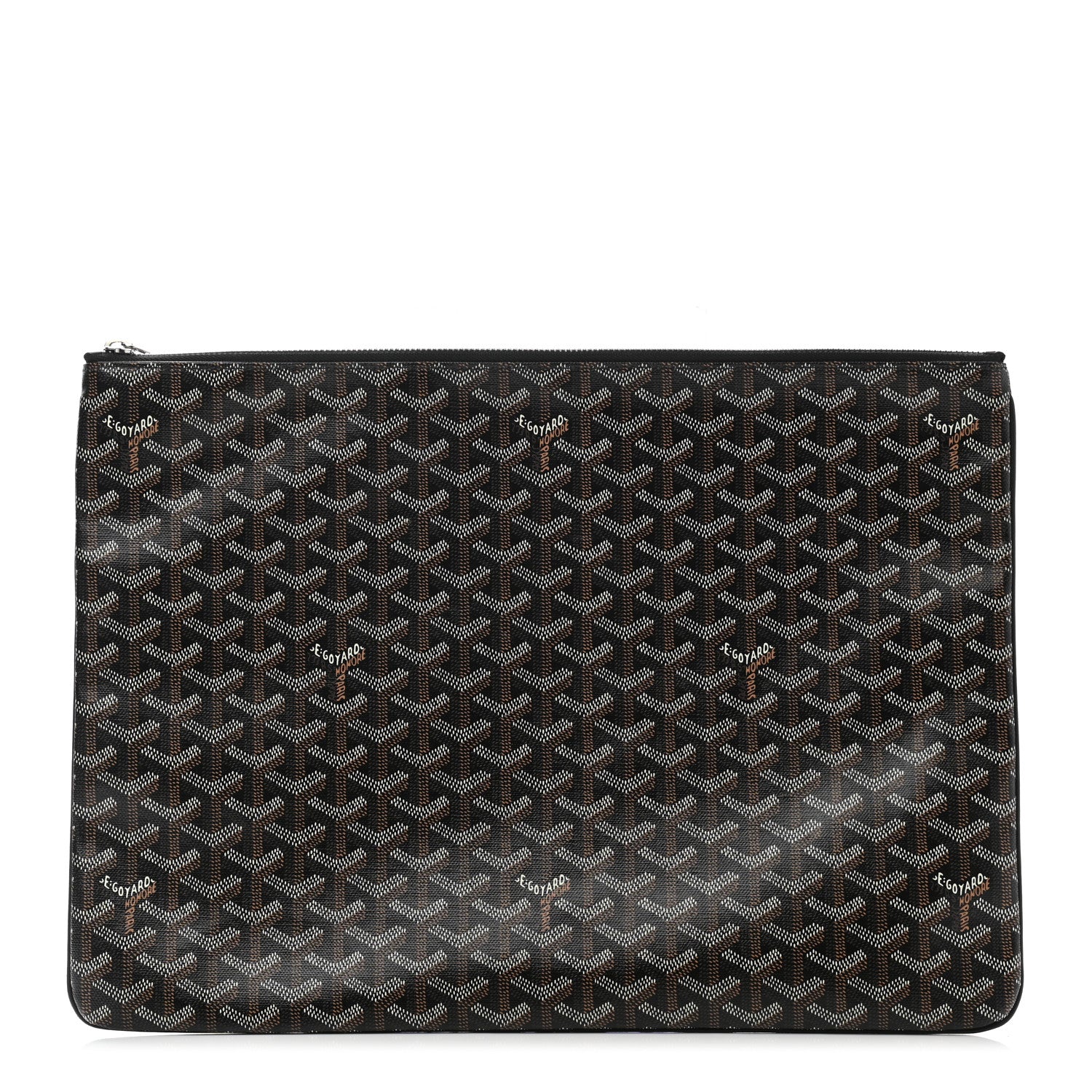 Goyard Goyardine Senat Pochette GM Black 1 of 7