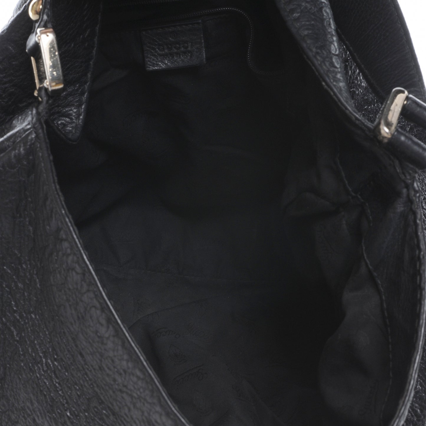 Guccissima New Ladies Web Large Hobo Black