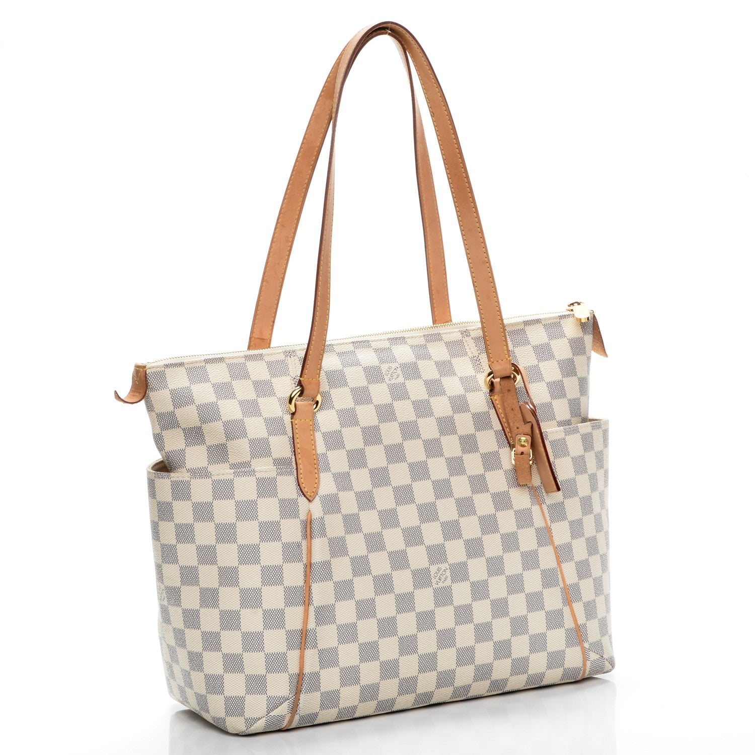 Louis Vuitton Damier Azur Totally MM 3 of 8