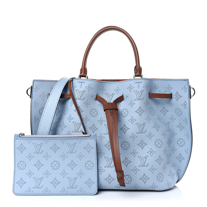 Louis Vuitton Mahina Girolata Blue Horizon Pumpkin 1 of 9