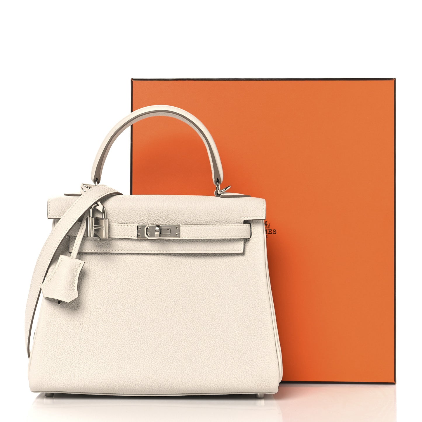 Togo Kelly Retourne 25 Gris Pale